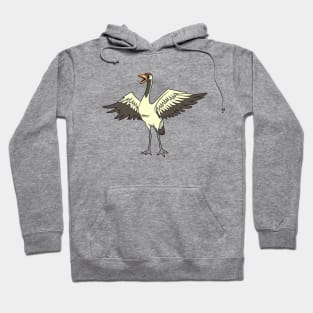 Kawaii crane Hoodie